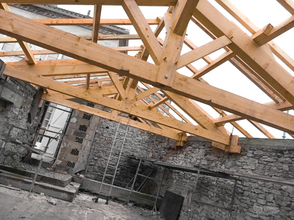 Charpente en bois