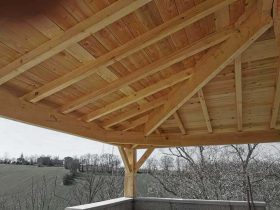 ossature charpente en bois