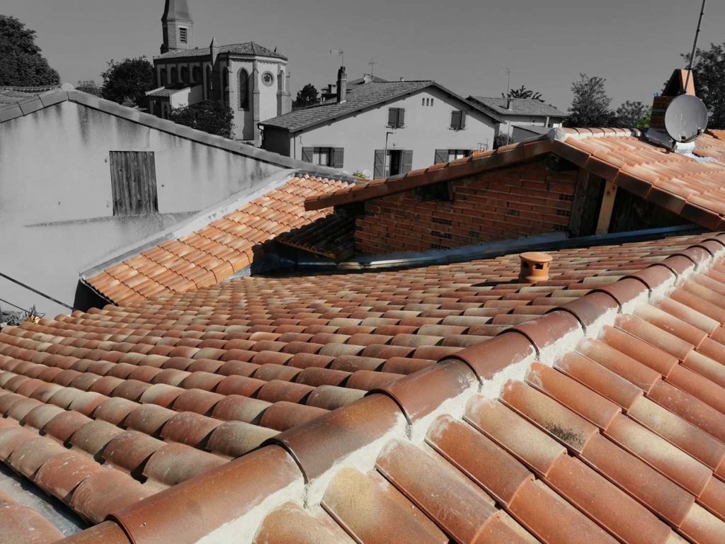pose de zinguerie à Saint-Alban